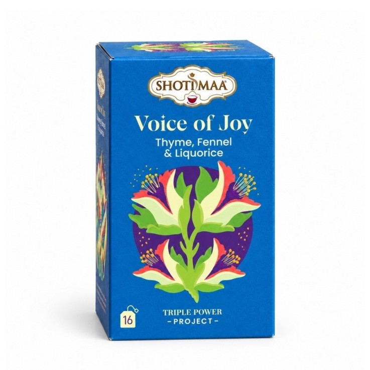 Tisane bio aux notes de réglisse et fenouil Voice of Joy, 32 g
