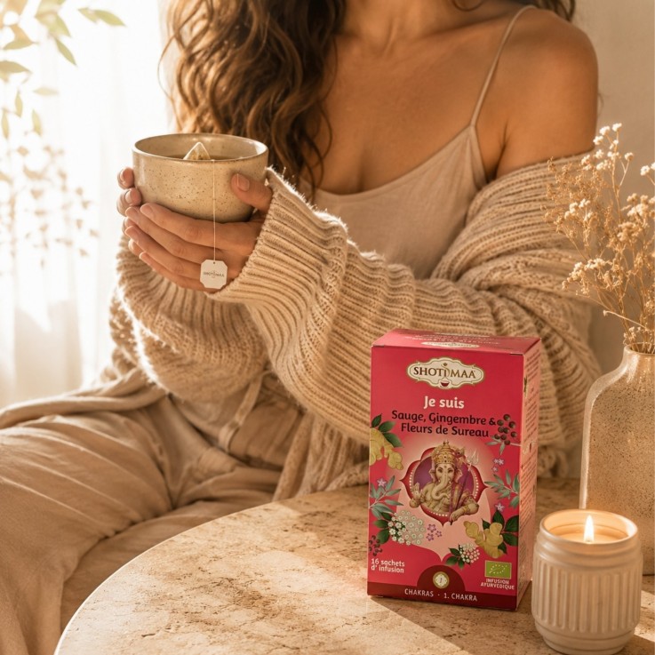 Tisane bio sans caféine « Je suis », 32 g