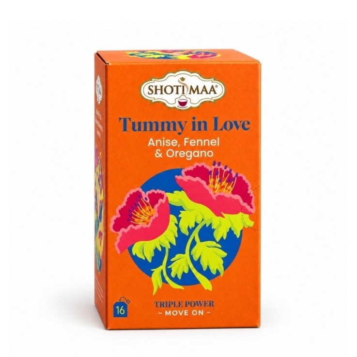 Tisane bio sans thé ni caféine Tummy in Love, 32 g