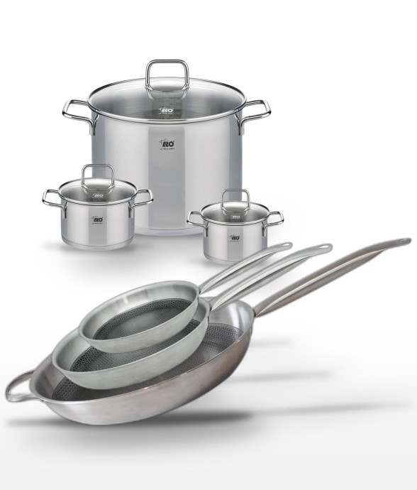 Batterie de cuisine Relief...