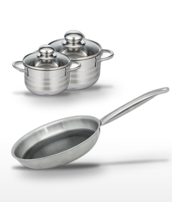 Batterie de cuisine Relief...