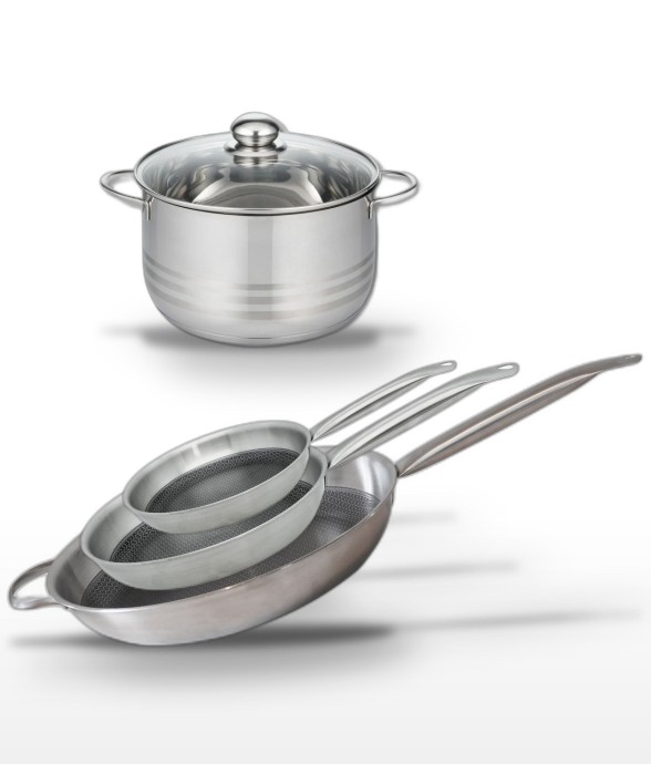 Batterie de cuisine Relief...