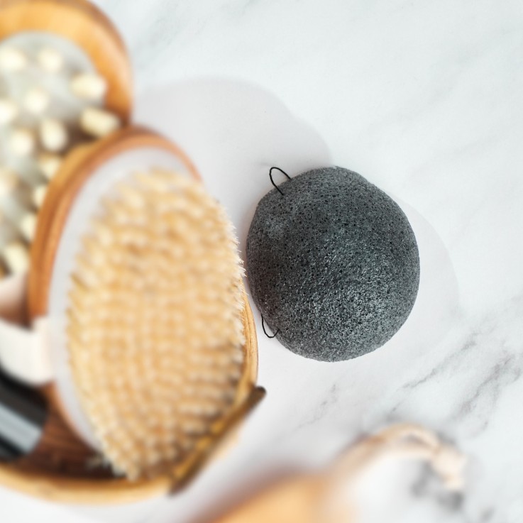 Éponge konjac visage à l’aloe vera - zéro déchet