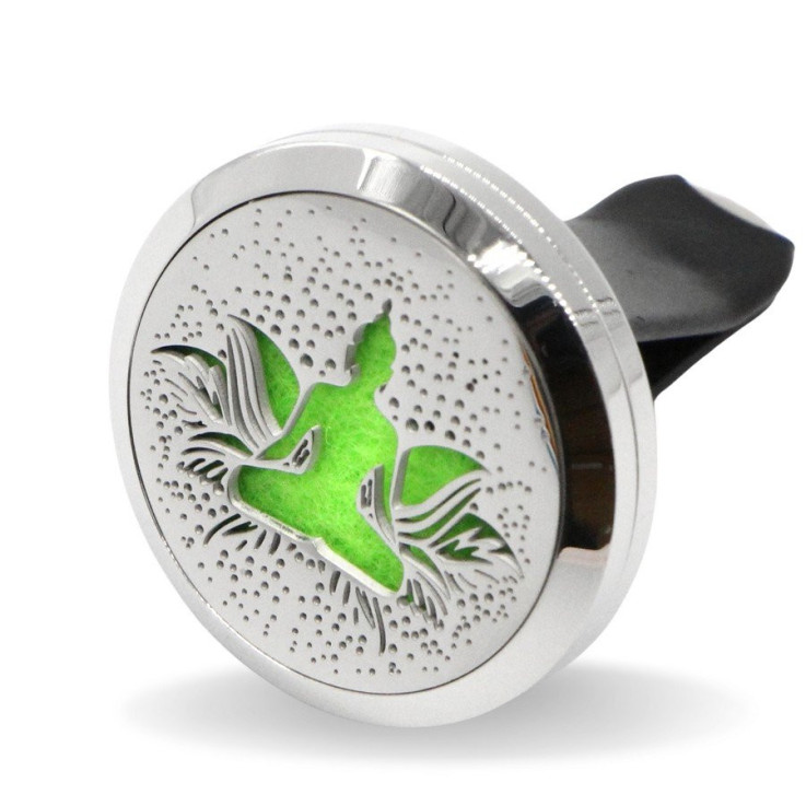 Diffuseur voiture en inox Clip’Arôme Bodhi