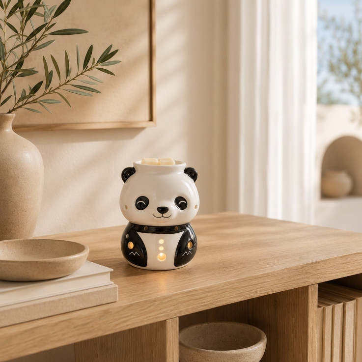 Brûle-parfum en céramique panda 38 ml