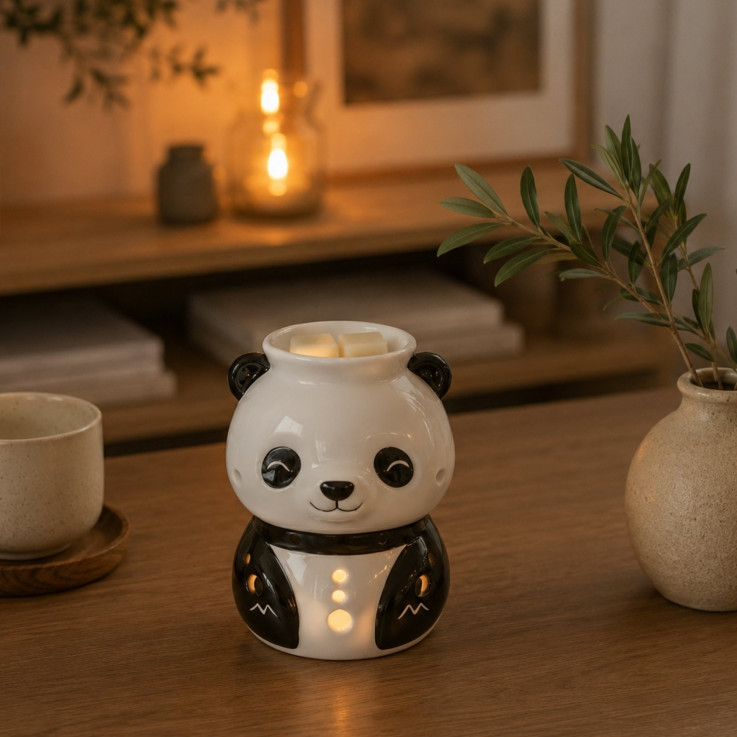 Brûle-parfum en céramique panda 38 ml