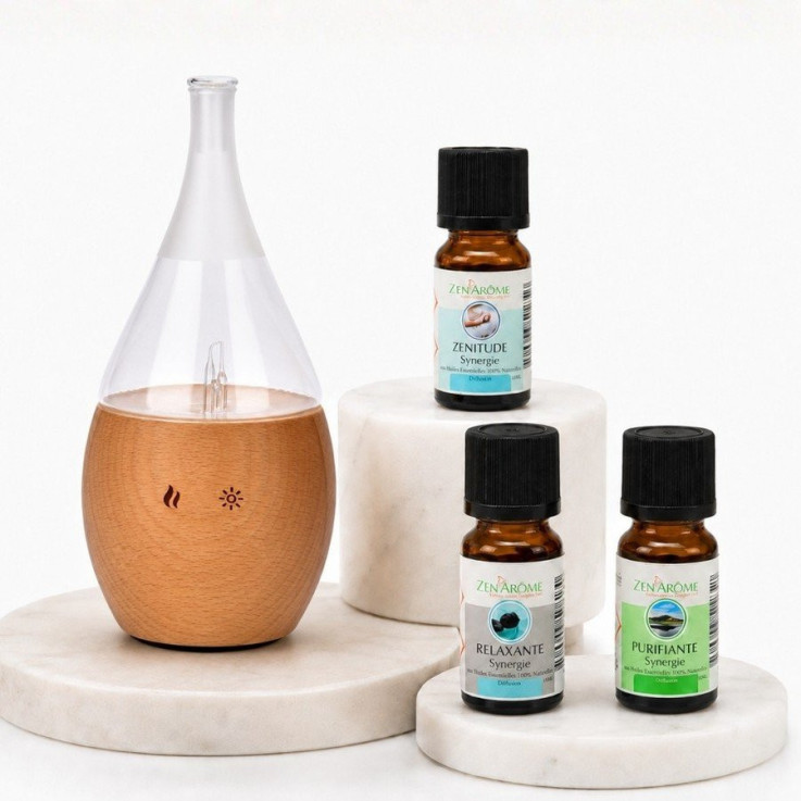 Diffuseur par nébulisation Bolea avec 3 synergies