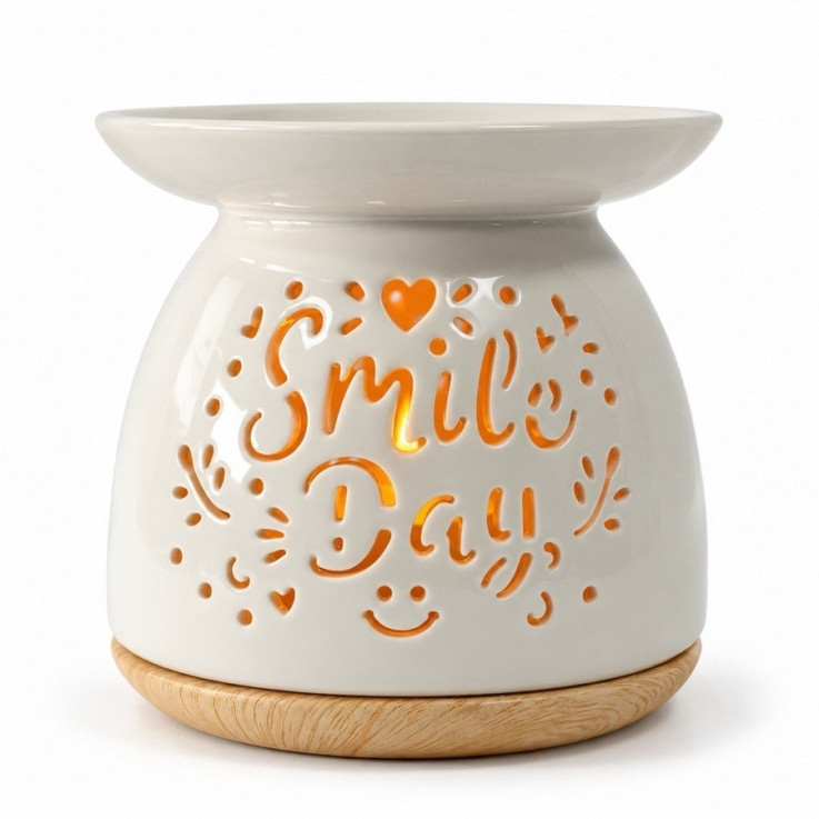 Brûle-parfum en céramique Smile Day, 50 ml