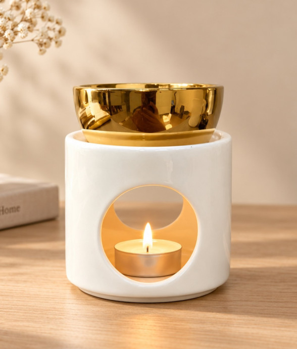 Brûle-parfum en céramique...