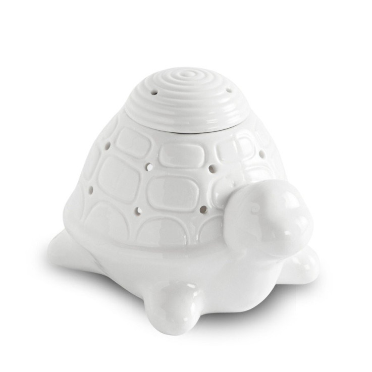 Brûle-parfum en céramique tortue Franklin