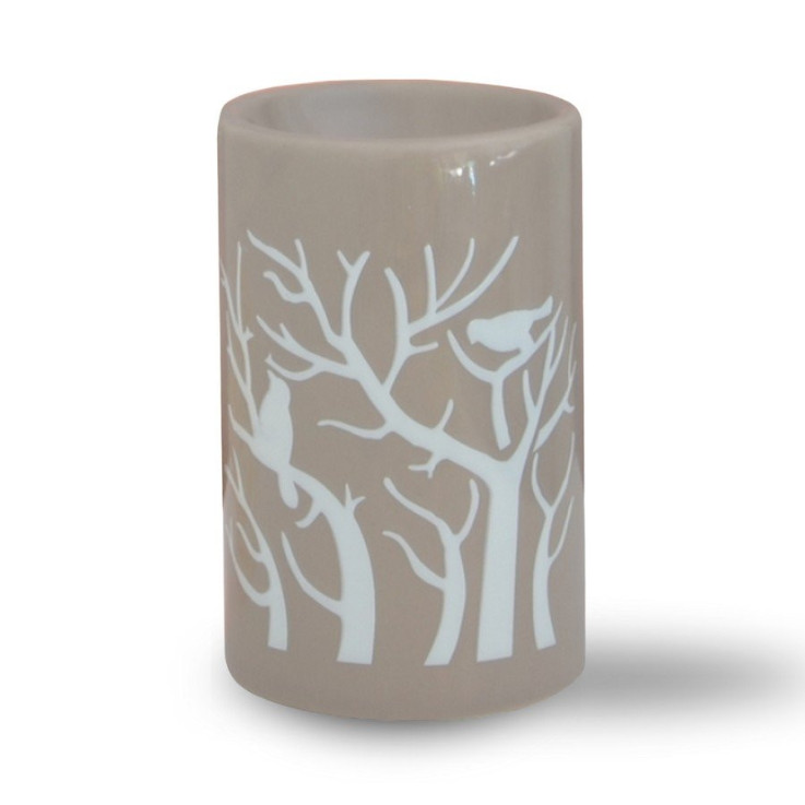 Brûle-parfum en céramique Treebee gris, 40 ml