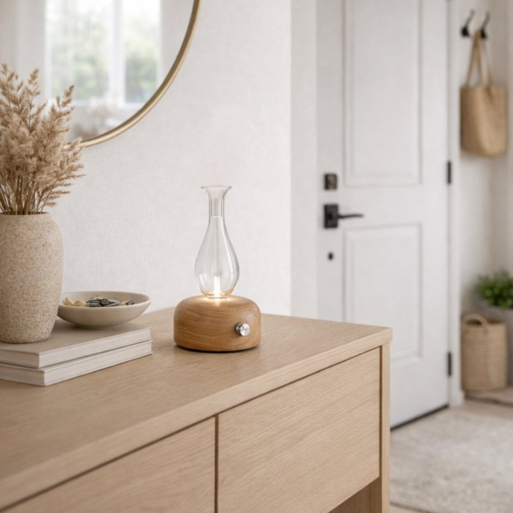 Diffuseur d’huiles essentielles par nébulisation Aurora avec 3 huiles
