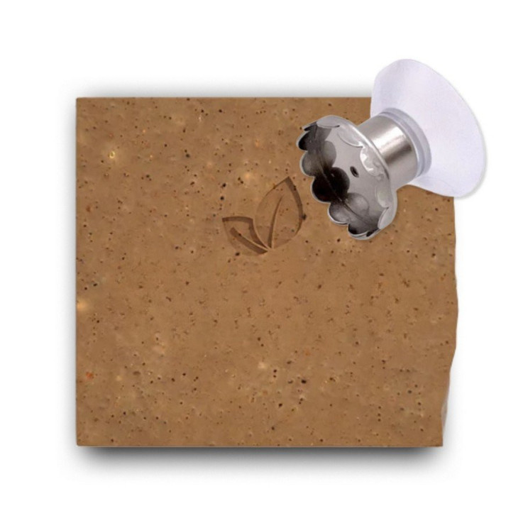 Savon exfoliant au café bio avec porte-savon magnétique, 120 g