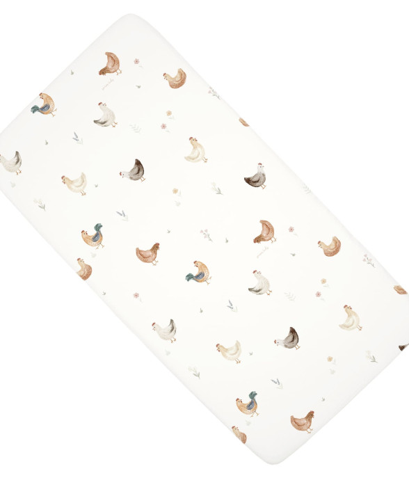 Drap housse berceau en...