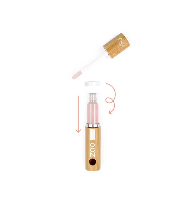 Baume à lèvres fluide bio, vegan & rechargeable