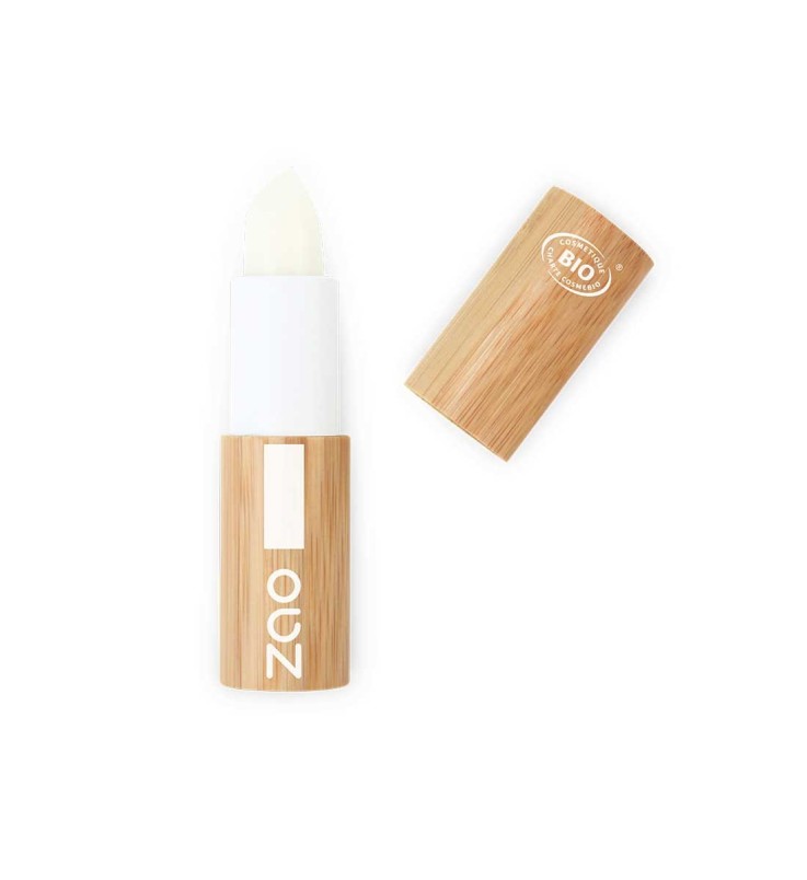 Baume à lèvres stick bio, vegan & rechargeable