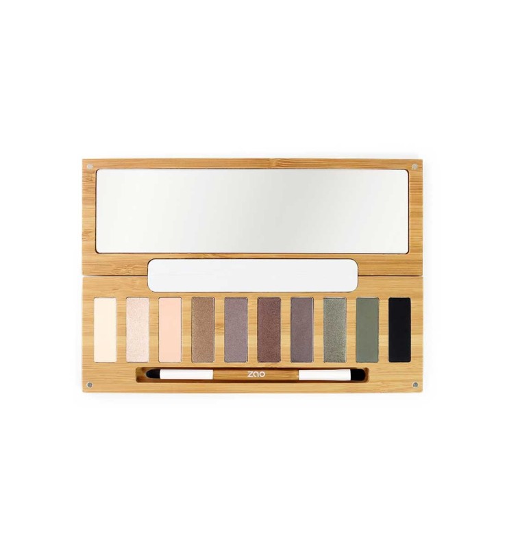 Palette Clin d'Œil - 10 Ombres à paupières - Bio & Rechargeable