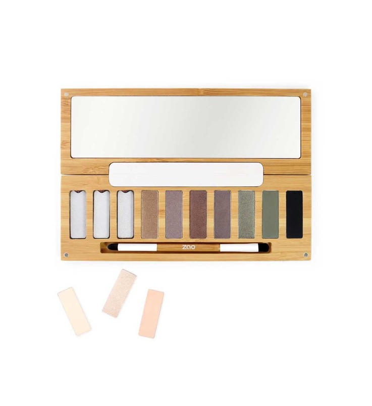 Palette Clin d'Œil - 10 Ombres à paupières - Bio & Rechargeable
