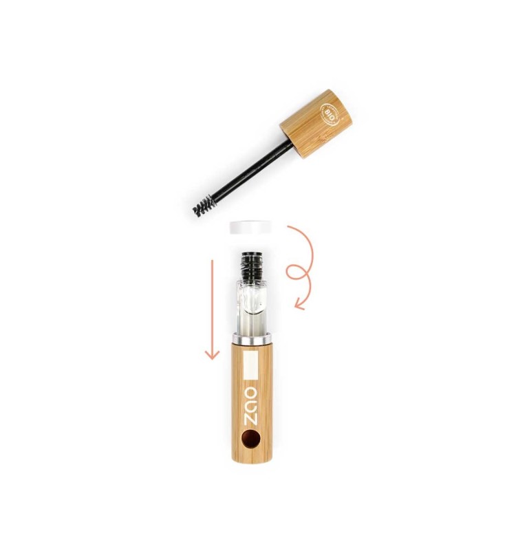 Gel fixateur sourcils bio, vegan & rechargeable