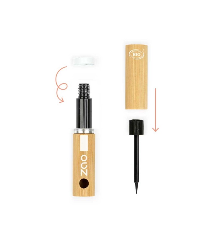 Eyeliner feutre bio, vegan & rechargeable
