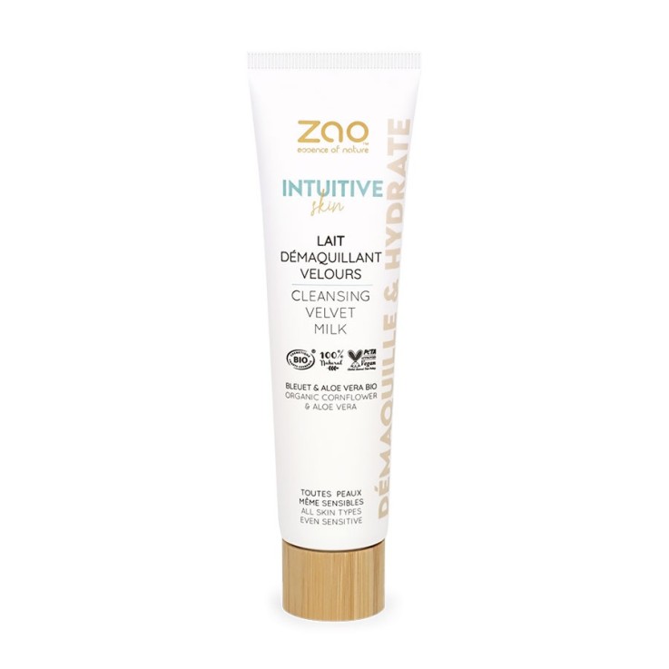 Lait démaquillant velours bio & vegan