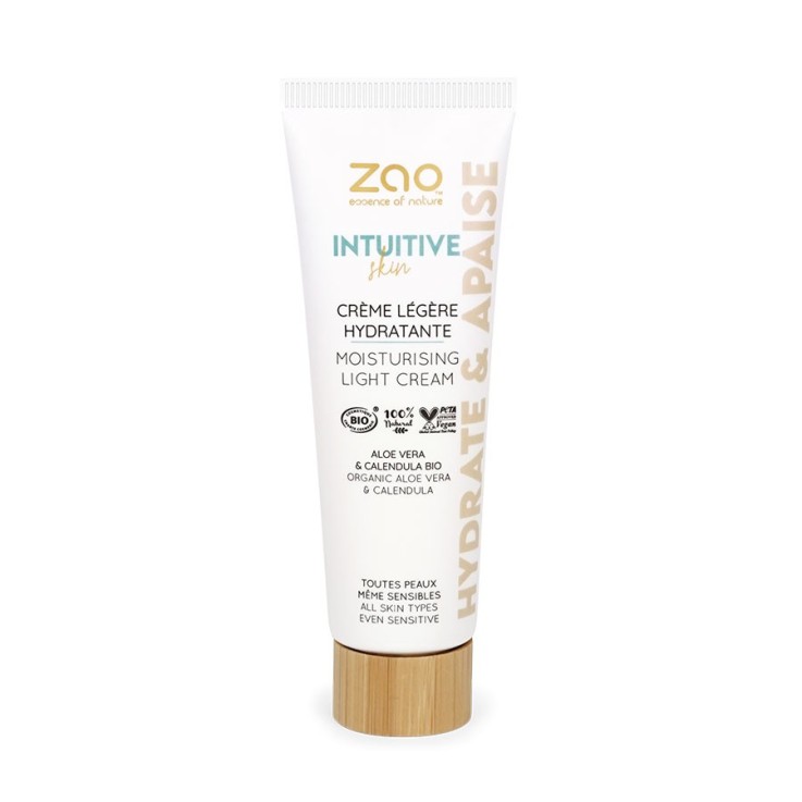 Crème légère hydratante bio & vegan