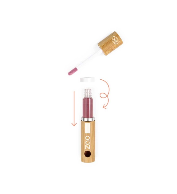 Vernis à lèvres bio, vegan & rechargeable