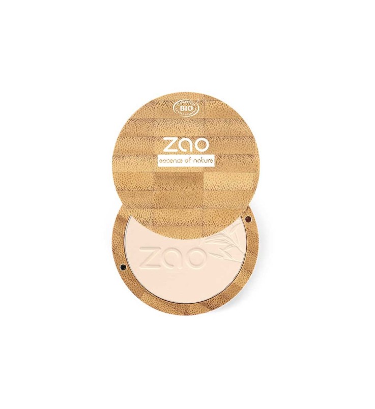 Poudre compacte bio, vegan & rechargeable