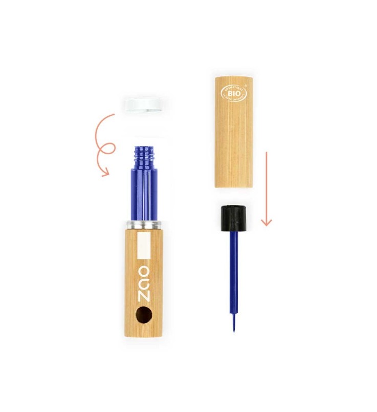 Eyeliner pinceau bio, vegan & rechargeable