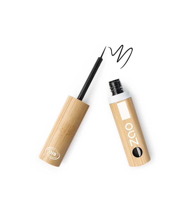 Eyeliner pinceau bio, vegan & rechargeable