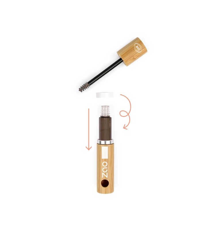 Mascara sourcils bio, vegan & rechargeable