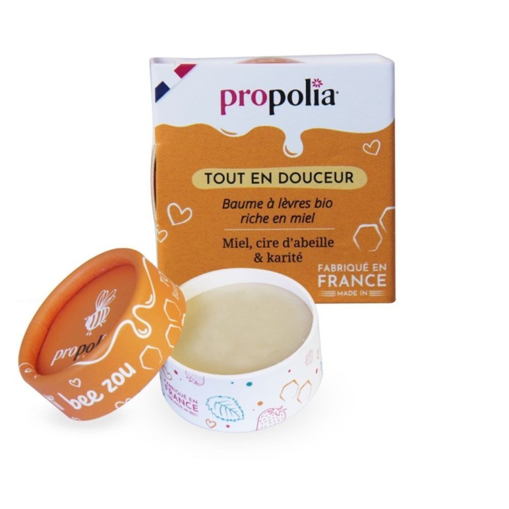 Baume à lèvres Miel 100% naturel (6g)