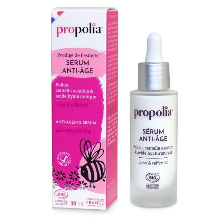 Sérum Anti-âge Bio - Pollen, Centella & Hyaluronique (30ml)