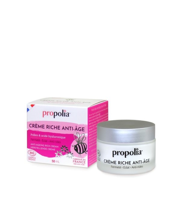 Crème riche anti-âge Bio -...