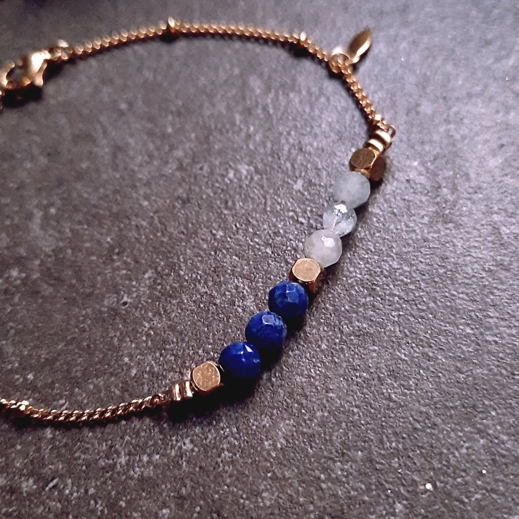 Bracelet TALISMAN Duo de Bleu