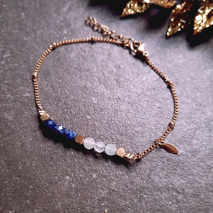 Bracelet TALISMAN Duo de Bleu