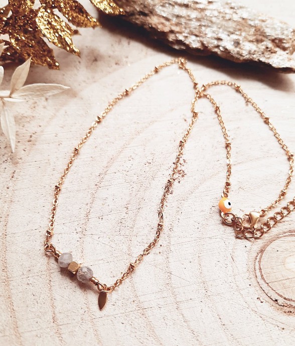Collier COMETE Labradorite