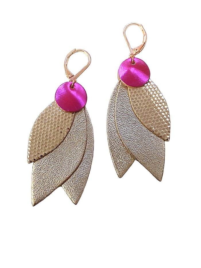 Boucles d'oreilles CELESTE Abeille