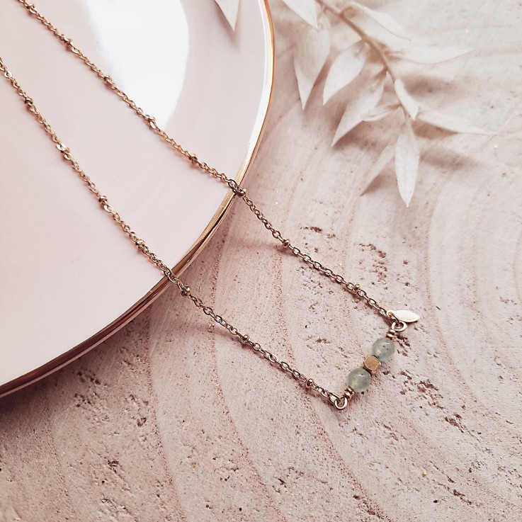 Collier COMETE Aventurine
