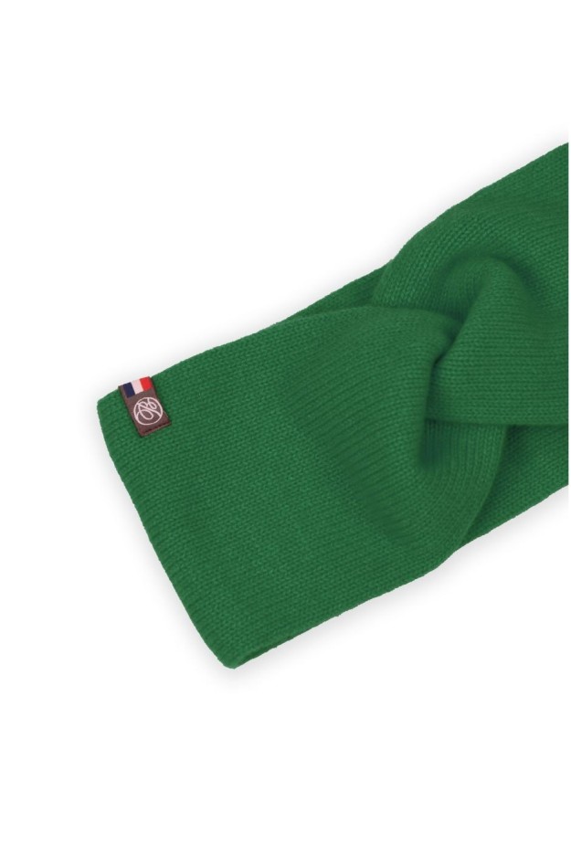 Bandeau Paule, laine, cachemire et soie