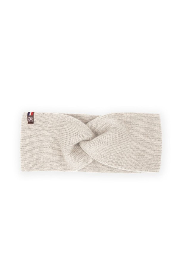 Bandeau Paule, laine, cachemire et soie