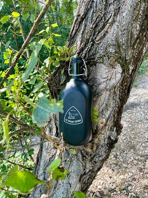 Gourde Carrée en Aluminium Recycle (1L)