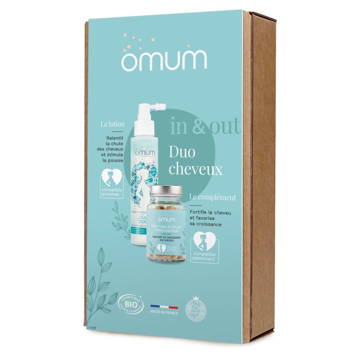 Coffret Duo In and Out Cheveux Renfort et pousse Bio