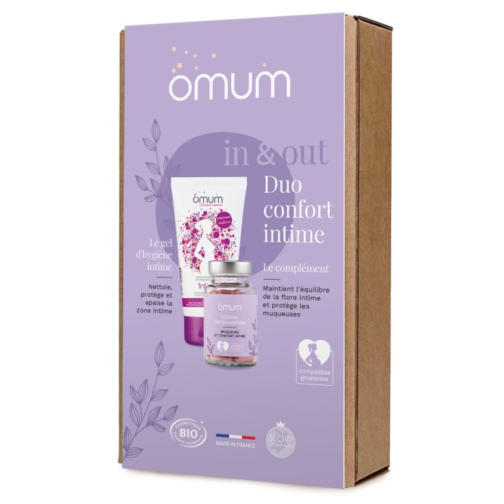 Coffret Duo In and Out Intimité Confort intime et urinaire Bio