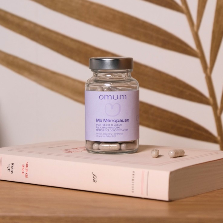Complément Alimentaire Ménopause Bouffées de chaleur, Mémoire, Concentration, Fatigue Ma Ménopause (42 gélules) Vegan