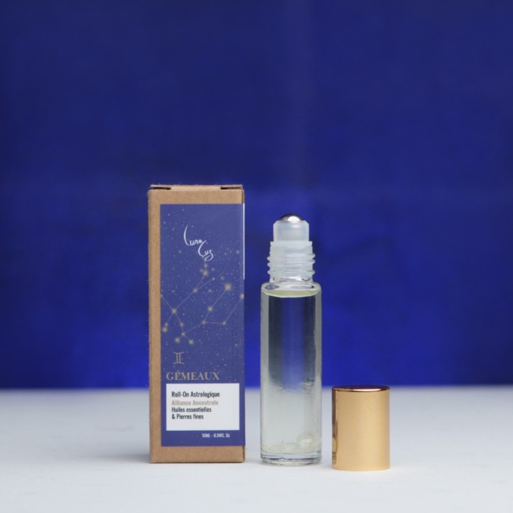 Roll-On Astrologique Gémeaux aux huiles essentielles
