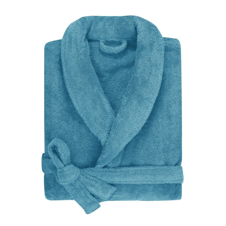 Peignoir col châle Douceur Nature Coton Bio