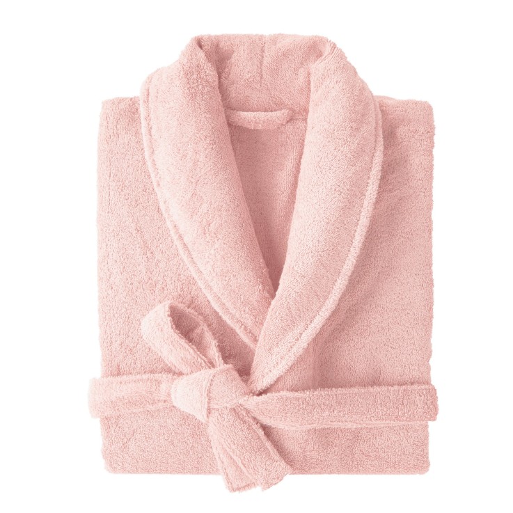 Peignoir mixte col châle Douceur Nature Coton Bio