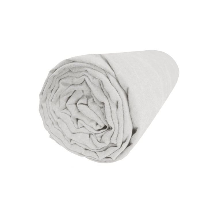 Drap housse bonnet 35 cm Naturellement Lin