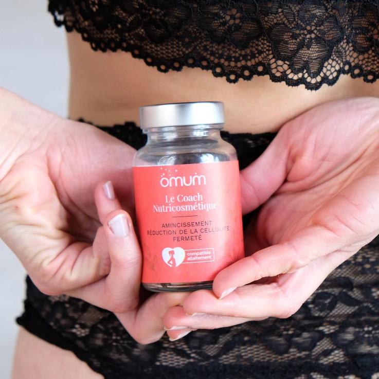 Complément alimentaire Minceur, Cellulite, Fermeté Le Coach (60 gélules) Vegan